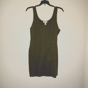 Forever 21 Olive large bodycon dress